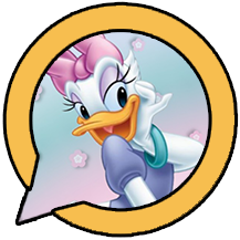 MYWhatsApp Donald Duck Feminino (Female) 