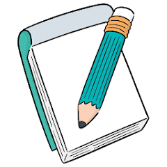 Hand Drawing Sketch, Text Note  icon