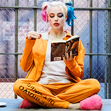 My WhatsAapp Harley Quinn With Lacinho Emojis icon